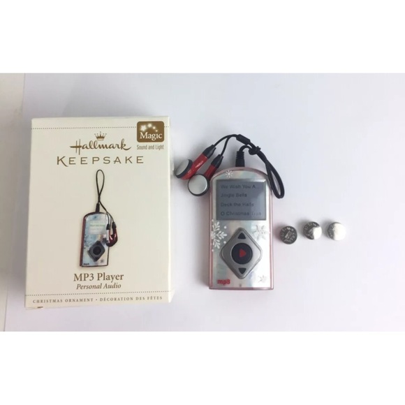 New Hallmark Ornament 2006 MP3 PLAYER Personal Audio Magic Sound Light - Picture 1 of 7